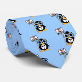 Cravate arrêtez le réchauffement climatique (Roulé)