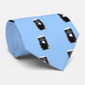 Cravate Arrêtez le réchauffement climatique (Roulé)