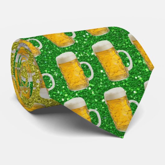 Cravate arrière de parties scintillant sur tabulat (Roulé)