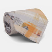 Cravate Arrière - plan Abstrait couleur pastel #4 (Roulé)
