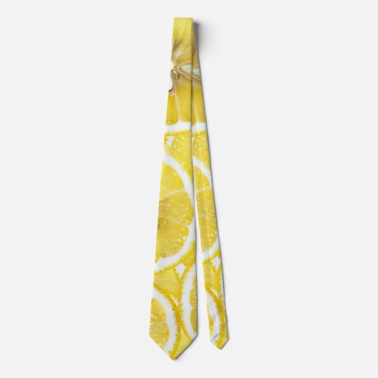 Cravate Arrière - plan citron (Devant)