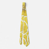 Cravate Arrière - plan citron (Dos)