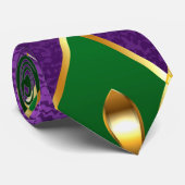 Cravate Arrière - plan de bijoux Mardi Gras (Roulé)