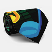 Cravate Arrière - plan de partie de musique (Roulé)