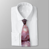 Cravate Arrière - plan de prune cerise (Attaché)