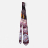 Cravate Arrière - plan de prune cerise (Dos)