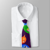 Cravate Arrière - plan de virus (Attaché)