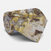 Cravate Arrière - plan motif en marbre (Roulé)