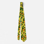 Cravate Arrière - plan orange (Dos)