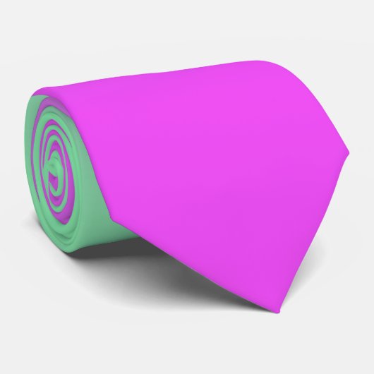 Cravate arrière - plan rose et vert ombre (Roulé)