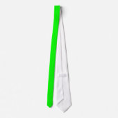 Cravate Arrière - plan vert de Neon Lime (Dos)