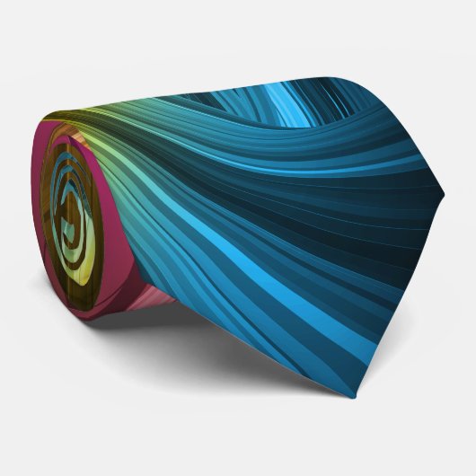 Cravate Art 10 Abstrait (Roulé)