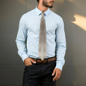 Cravate Art à motifs floraux de plage de sable