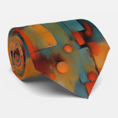 Cravate art Abstrait (Roulé)