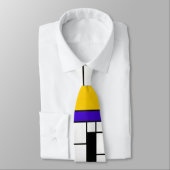 Cravate Art abstrait de style de Mondrian (Attaché)