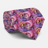 Cravate Art Abstrait moderne (Roulé)