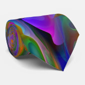 Cravate Art abstrait moderne Dreamscape (Roulé)