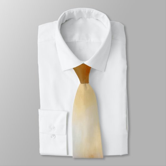 Cravate Art Abstrait Rouge Rose Jaune Bleu Vert Violet (Attaché)