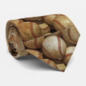 Cravate Art de baseball porter le cou (Roulé)