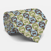 Cravate Art de bruit conduisant un autobus (Roulé)