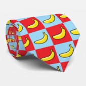 Cravate Art de bruit de banane (Roulé)