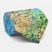 Cravate Art de couleur abstrait #57 (Roulé)