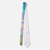 Cravate Art de couleur abstrait #57 (Dos)
