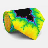 Cravate Art de Mandelbrot (Roulé)