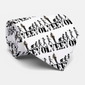 Cravate Art de musical d'évolution de tubas de tuba de (Roulé)