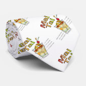 CRAVATE ART DE RECETTE DE COCKTAIL DE L'AMI TAI (MA (Roulé)