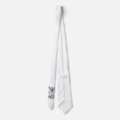 Cravate Art de vecteur d'horreur de Cthulhu (Dos)