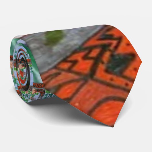 Cravate Art de Yawanawa (Roulé)