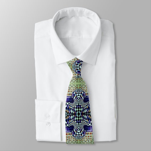 Cravate Art déco - Diffusion Abstraite (Attaché)