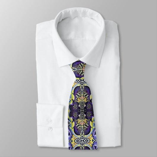 Cravate Art déco - Diffusion Abstraite (Attaché)
