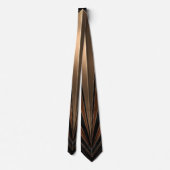 Cravate Art Deco Metallic Geometric Elegance (Dos)