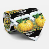 Cravate Art d'étiquette de pochette de graines vintage, ci (Roulé)