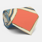 Cravate Art ethnique aztèque de motif (Roulé)