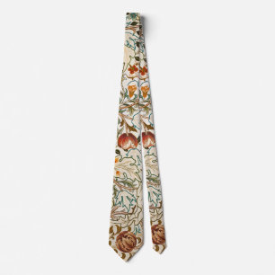 Cravate Art floral acanthus vintage de William Morris