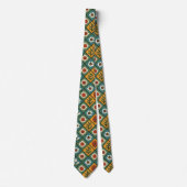 Cravate Art Floral Africain (Devant)