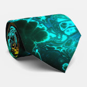 Cravate Art fractal 3-13 (Roulé)