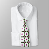 Cravate Art Gemstone, Vert Violet (Attaché)