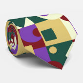 Cravate Art moderne Cubisme Professionnel Affaires Forme (Roulé)