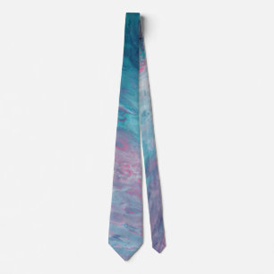Cravate Art Moderne des Pastels Fluid