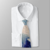 Cravate Art Moderne du revêtement hydrographique (Attaché)