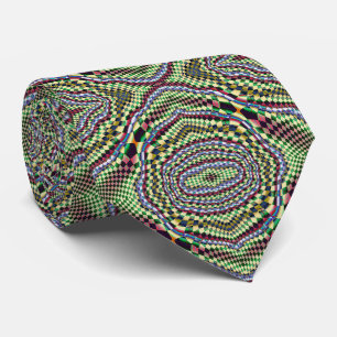 Cravate Art Mosaic Kaleidoscope