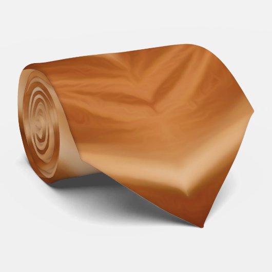 Cravate Art Motif en bois - Style moderne (Roulé)