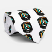 Cravate Art Motif traditionnel africain Imprimer (Roulé)