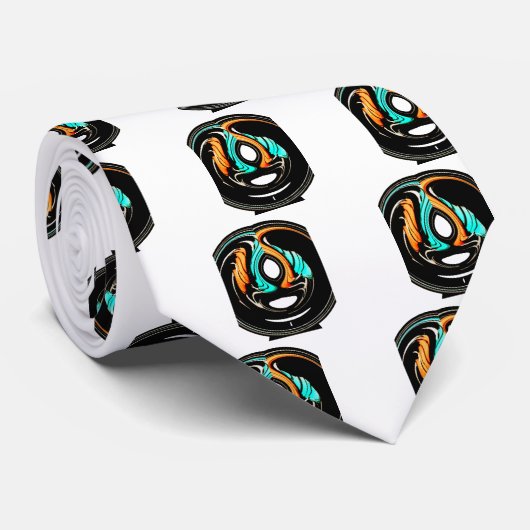 Cravate Art Motif traditionnel africain Imprimer (Roulé)