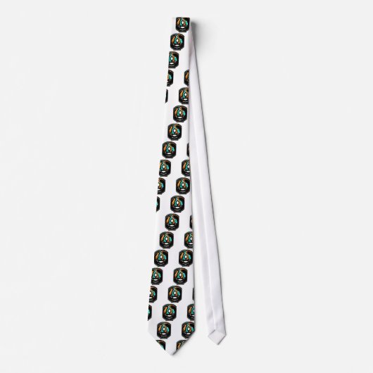 Cravate Art Motif traditionnel africain Imprimer (Devant)