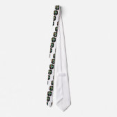 Cravate Art Motif traditionnel africain Imprimer (Dos)